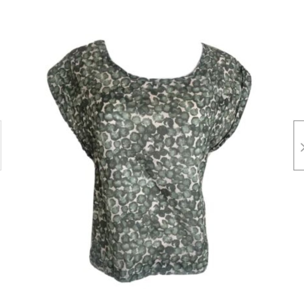 Topshop Multicolor crop Top Women’s Size 4